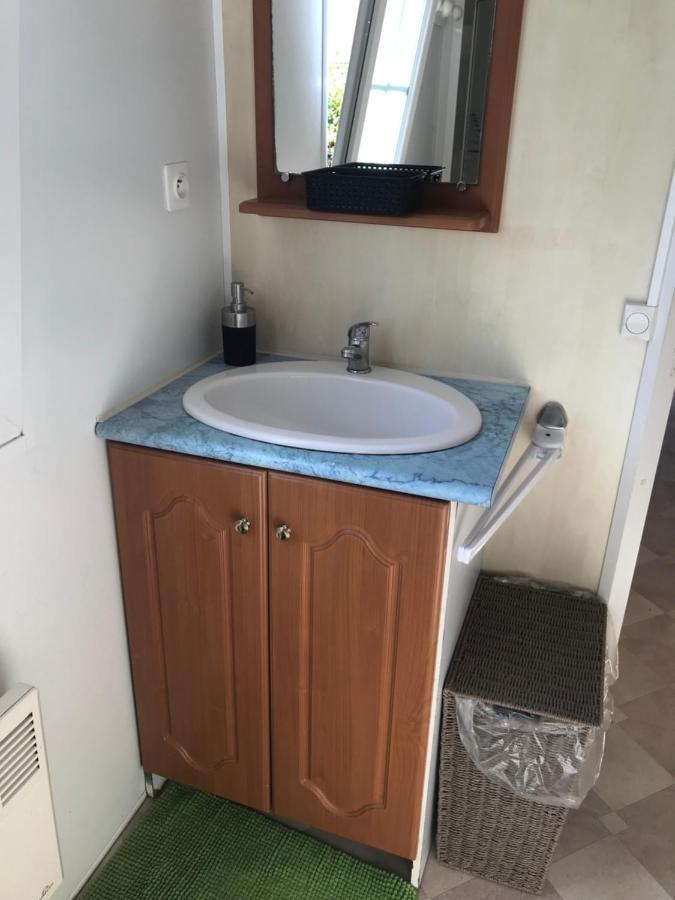 Mobil Home Cristal Biville-sur-Mer Kültér fotó