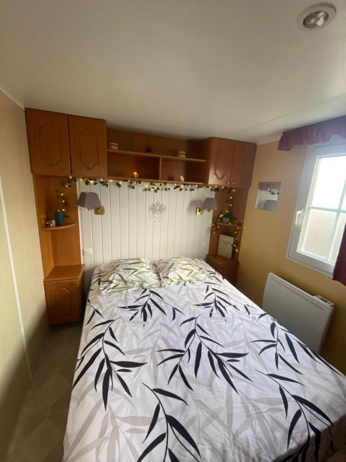 Mobil Home Cristal Biville-sur-Mer Kültér fotó