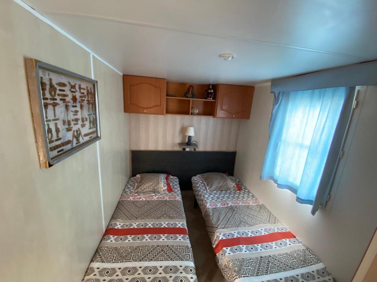 Mobil Home Cristal Biville-sur-Mer Kültér fotó